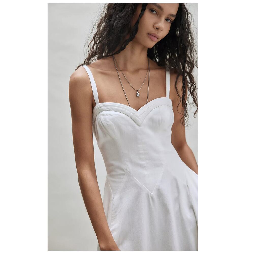 NEW Free People Another Season Midi Dress Size Medium - Picture 4 of 12